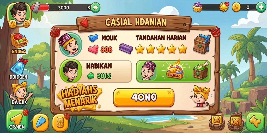 Grafik yang memukau dan detail yang kaya.