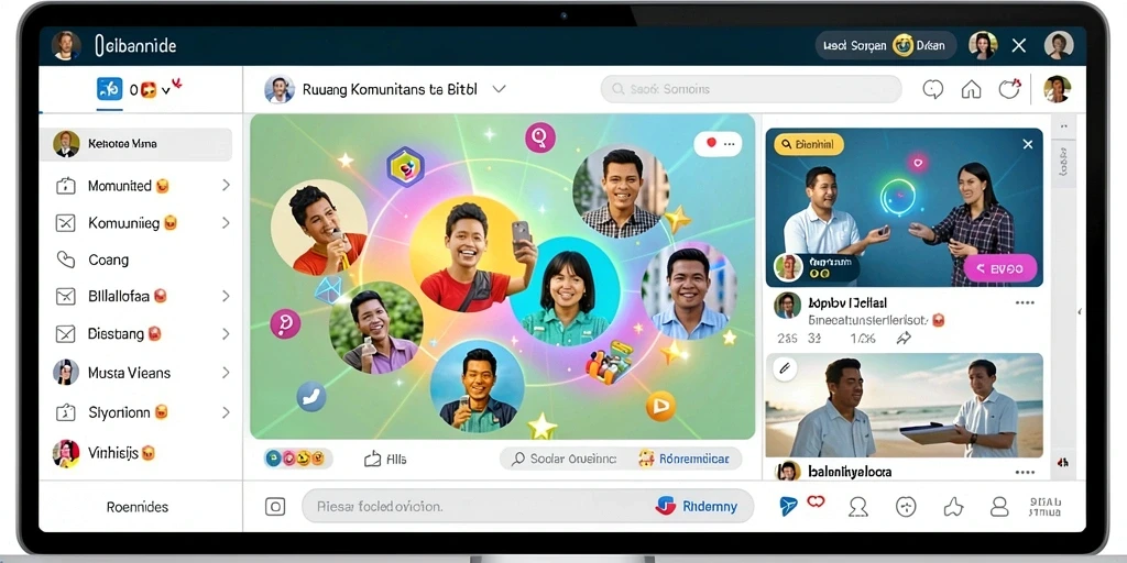 Screenshot memperlihatkan variasi permainan yang tersedia.