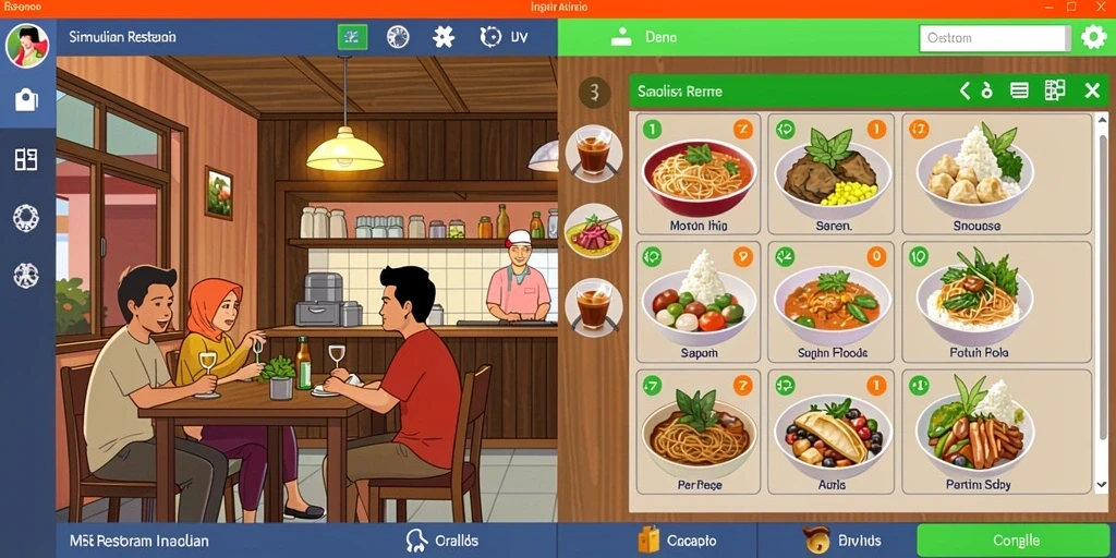 Pengalaman bermain yang seru dan menantang.